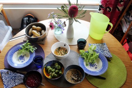 uusia makuja mökillä