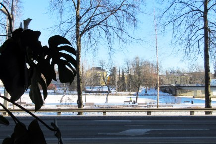 aurinkoa ja pakkaspäiviä