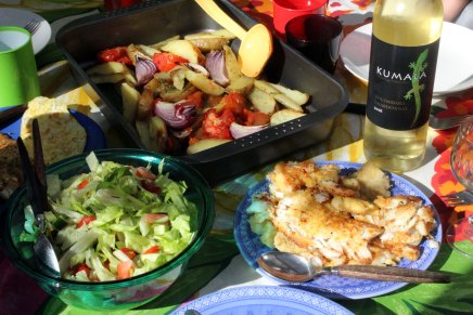 turskaa ja veneperunoita