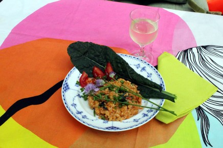 lähiruokaa mökillä