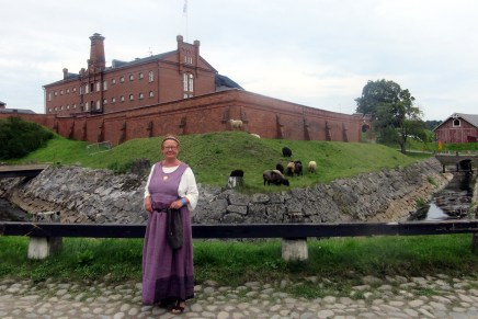 sadetta ja pilvipoutaa hämeen keskiaikafestivaaleilla