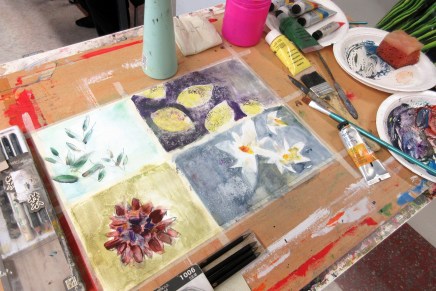 neljä tuoksua – neljä&nbsp;maalausta