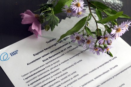 minustako vielä taideopiskelija?