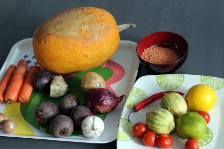 kurpitsaa kahdella tavalla