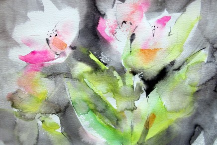 kevätakvarelleja