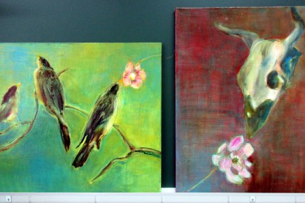 tempera- ja öljyvärimaalauskurssi loppusuoralla