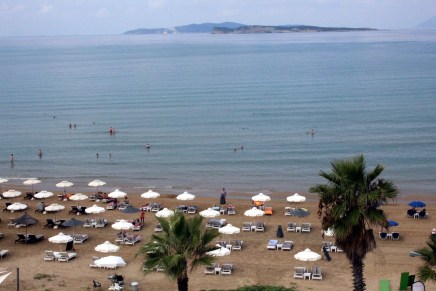 aurinkoisia ja tuulisia syyspäiviä&nbsp;korfulla