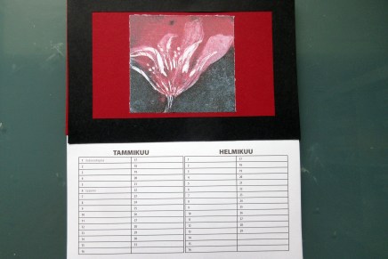 taidekalenteri vaikkapa joululahjaksi