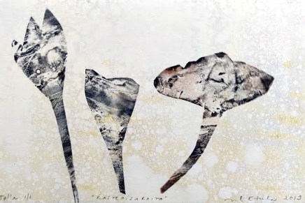 kastepisaroita ja posliinikukkia