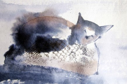 uusia papereita, uusia&nbsp;akvarelleja