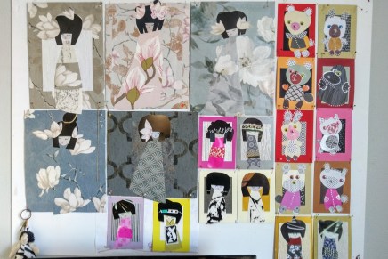 tapettiruusut pääsivät kotiin