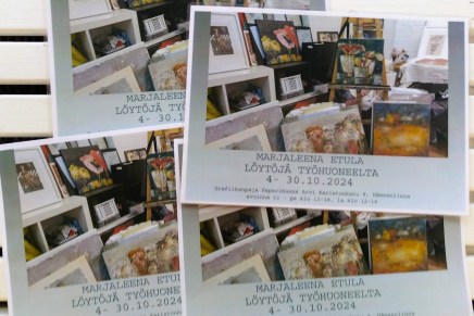 löytöjä työhuoneelta