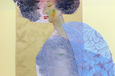 jouluisia akvarellikortteja