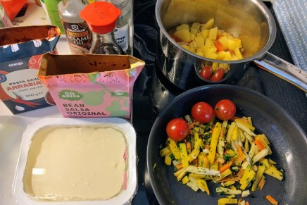 haasteena pehmeä tofu