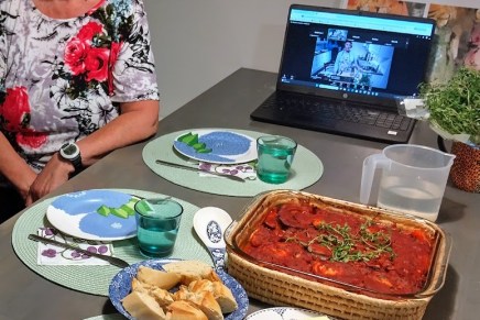 välimerellinen ruokakurssi netin&nbsp;välityksellä